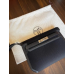 Replica Handbag Store Kelly Depeches 25 Pouch in Noir