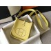 Replica Handbag Store Evelyne III TPM Mini Bag In Jaune Poussin Clemence Leather