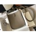 Replica Handbag Store Evelyne III TPM Mini Bag In Taupe Clemence Leather