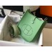 Replica Handbag Store Evelyne III TPM Mini Bag In Vert Criquet Clemence Leather