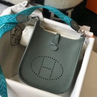 Replica Handbag Store Evelyne III TPM Bag In Vert Amande Clemence Leather Replica Handbag Store Evelyne III TPM Bag In Vert Amande Clemence Leather