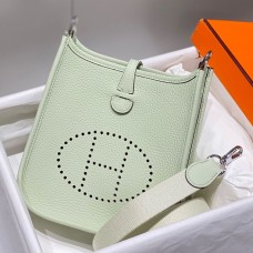 Replica Handbag Store Evelyne III TPM Bag In Vert Fizz Clemence Leather