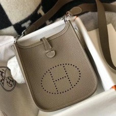 Replica Handbag Store Evelyne III TPM Mini Bag In Taupe Clemence Leather