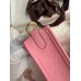 Replica Handbag Store Evelyne Mini Handmade Bag in Rose Sakura Clemence Leather