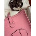 Replica Handbag Store Evelyne Mini Handmade Bag in Rose Sakura Clemence Leather