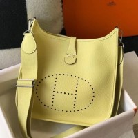 Replica Handbag Store Evelyne III 29 PM Bag In Jaune Poussin Clemence Leather Replica Handbag Store Evelyne III 29 PM Bag In Jaune Poussin Clemence Leather