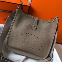 Replica Handbag Store Evelyne III 29 PM Bag In Tourterelle Clemence Leather