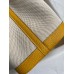 Replica Handbag Store Garden Party 30 Handmade Toile and Yellow Leather