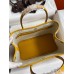 Replica Handbag Store Garden Party 30 Handmade Toile and Yellow Leather