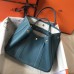 Replica Handbag Store Garden Party 36 Bag In Blue Jean Clemence Leather