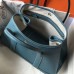 Replica Handbag Store Garden Party 36 Bag In Blue Jean Clemence Leather