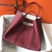 Replica Handbag Store Garden Party 36 Bag In Bordeaux Clemence Leather Replica Handbag Store Garden Party 36 Bag In Bordeaux Clemence Leather