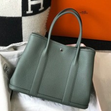 Replica Handbag Store Garden Party 36 Bag In Vert Amanda Clemence Leather