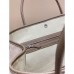 Replica Handbag Store Garden Party 36cm Bag in Toile and Taupe Leather