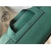 Replica Handbag Store Halzan Bag In Malachite Clemence Leather