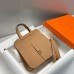 Replica Handbag Store Halzan 25 Bag in Chai Clemence Leather Replica Handbag Store Halzan 25 Bag in Chai Clemence Leather