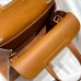 Replica Handbag Store Halzan 25 Bag in Gold Clemence Leather Replica Handbag Store Halzan 25 Bag in Gold Clemence Leather
