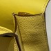 Replica Handbag Store Halzan 25 Bag in Jaune Poussin Clemence Leather Replica Handbag Store Halzan 25 Bag in Jaune Poussin Clemence Leather