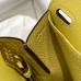 Replica Handbag Store Halzan 25 Bag in Jaune Poussin Clemence Leather Replica Handbag Store Halzan 25 Bag in Jaune Poussin Clemence Leather