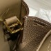 Replica Handbag Store Halzan 25 Bag in Taupe Clemence Leather