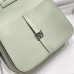 Replica Handbag Store Halzan 25 Bag in Vert Fizz Clemence Leather