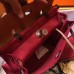 Replica Handbag Store Herbag Zip 31cm Bag In Camel And Bordeaux