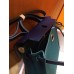 Replica Handbag Store Herbag Zip 31cm Bag In Navy And Green