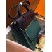 Replica Handbag Store Herbag Zip 31cm Bag In Navy And Green