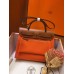 Replica Handbag Store Herbag Zip 31cm Bag In Brown And Orange