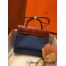 Replica Handbag Store Herbag Zip 31cm Bag In Camel And Blue