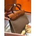 Replica Handbag Store Herbag Zip 31cm Bag In Brown And Taupe