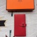 Replica Handbag Store Red Togo Leather Bearn Gusset Wallet
