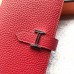Replica Handbag Store Red Togo Leather Bearn Gusset Wallet
