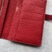 Replica Handbag Store Red Togo Leather Bearn Gusset Wallet