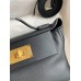 Replica Handbag Store 24/24 Mini 21 Handmade Bag in Black Evercolor Leather