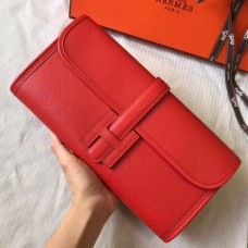 Replica Handbag Store Jige Elan 29 Clutch Bag In Red Epsom Leather Replica Handbag Store Jige Elan 29 Clutch Bag In Red Epsom Leather