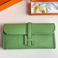 Replica Handbag Store Jige Elan 29 Clutch Bag In Vert Criquet Swift Calfskin