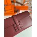 Replica Handbag Store Jige Elan 29 Clutch Bag In Bordeaux Swift Calfskin