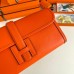 Replica Handbag Store Jige Elan 29 Clutch Bag In Orange Swift Calfskin