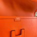 Replica Handbag Store Jige Elan 29 Clutch Bag In Orange Swift Calfskin