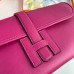 Replica Handbag Store Jige Elan 29 Clutch Bag In Rose Purple Swift Calfskin