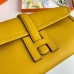 Replica Handbag Store Jige Elan 29 Clutch Bag In Yellow Swift Calfskin
