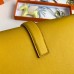 Replica Handbag Store Jige Elan 29 Clutch Bag In Yellow Swift Calfskin
