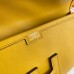 Replica Handbag Store Jige Elan 29 Clutch Bag In Yellow Swift Calfskin