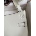 Replica Handbag Store Jypsiere Mini Handmade Bag In Beton Swift Calfskin