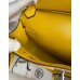 Replica Handbag Store Jypsiere Mini Handmade Bag In Jaune Ambre Swift Calfskin Replica Handbag Store Jypsiere Mini Handmade Bag In Jaune Ambre Swift Calfskin