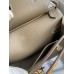 Replica Handbag Store Jypsiere Mini Handmade Bag In Taupe Swift Calfskin