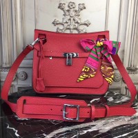 Replica Handbag Store Red Clemence Jypsiere 28cm Bag