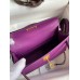 Replica Handbag Store Kelly Mini II Sellier Handmade Bag In Anemone Epsom Calfskin