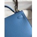 Replica Handbag Store Kelly Mini II Sellier Handmade Bag In Blue Paradise Epsom Calfskin